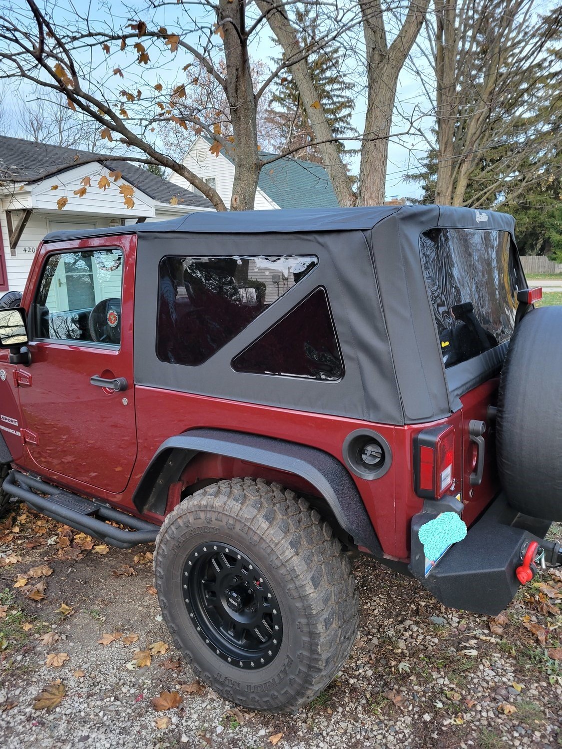Bestop 79146-35 Sailcloth Replace-a-top Soft Top with Tinted